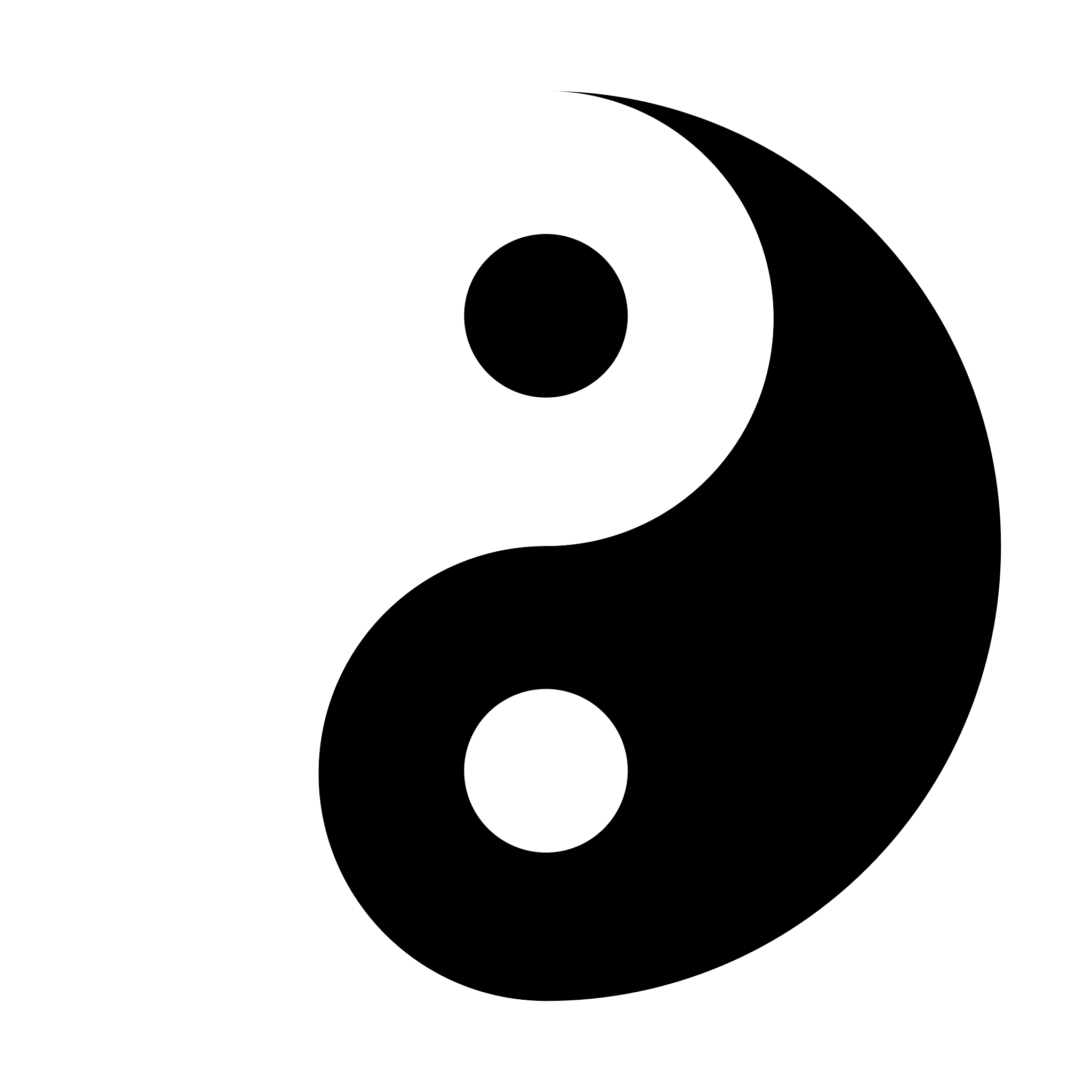 Yin Yang Sticker